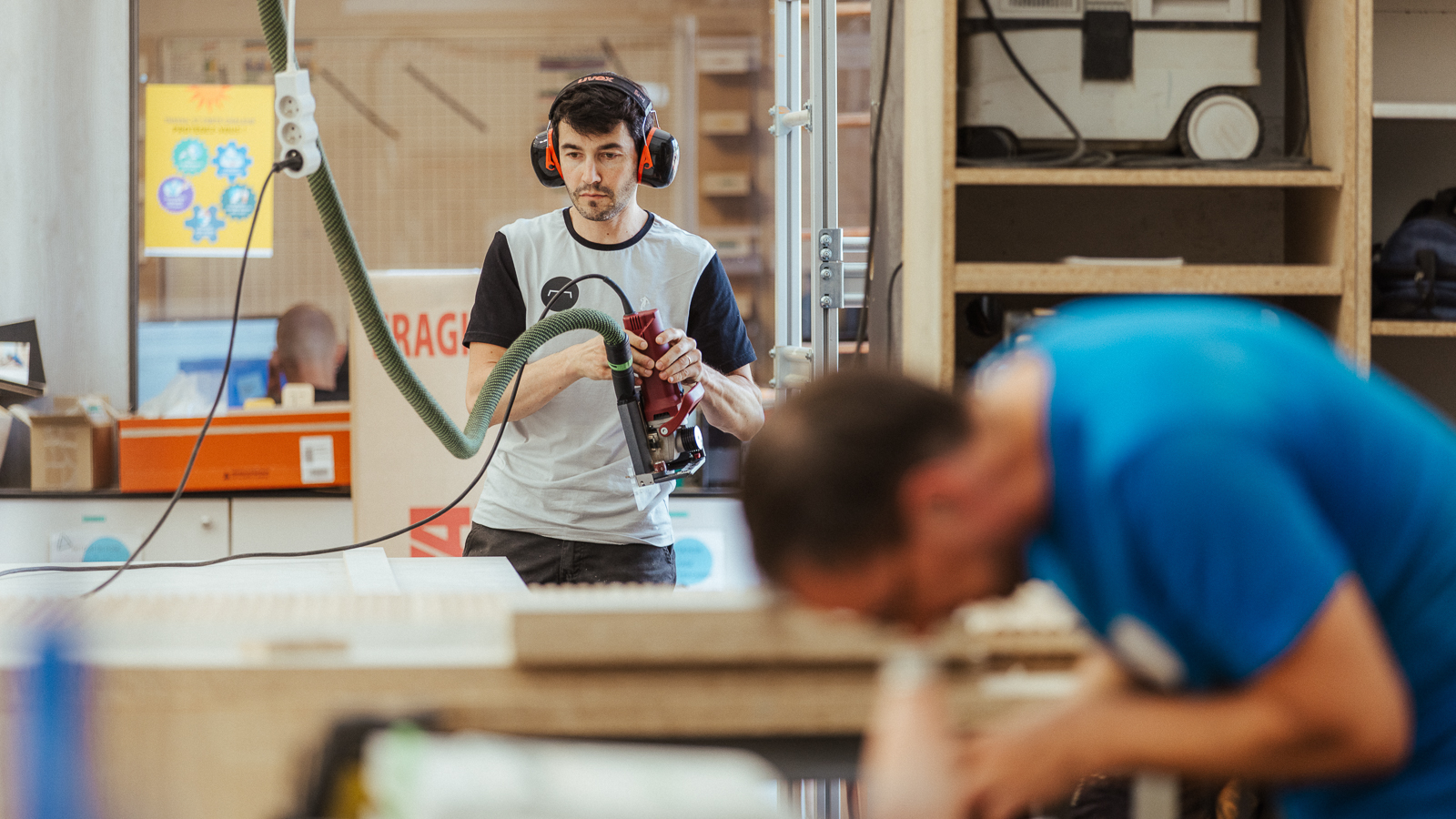 Photo dans l'atelier