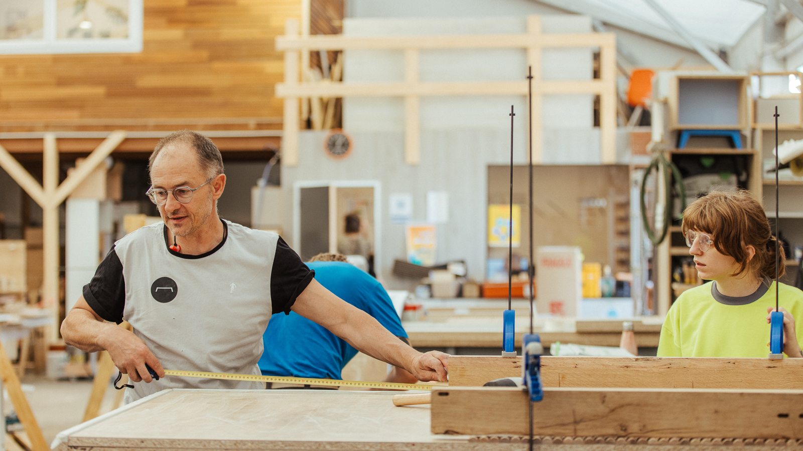 Photo dans l'atelier